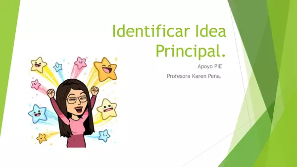 Identificar Idea Principal