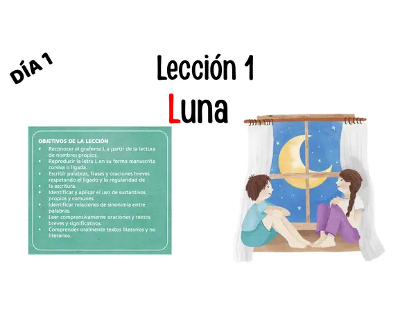 Luna Leccion 1 parte 2 Método Matte