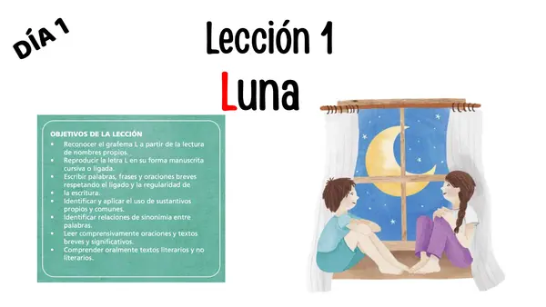 Luna Leccion 1 parte 2 Método Matte