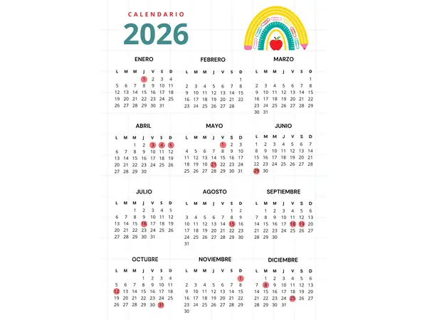 Calendario 2026