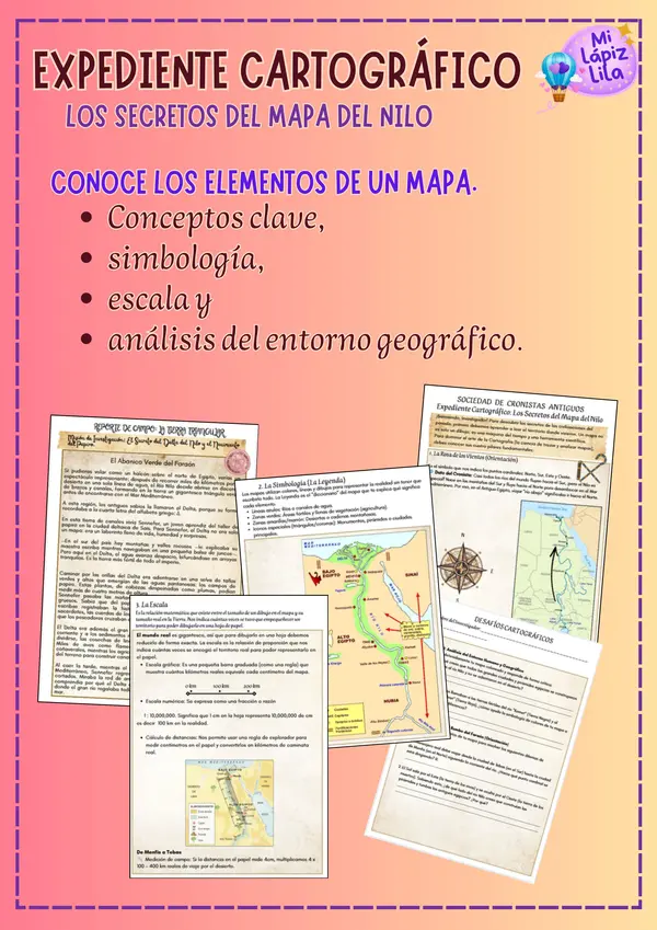 Expediente Cartográfico:  Aprende a interpretar mapas