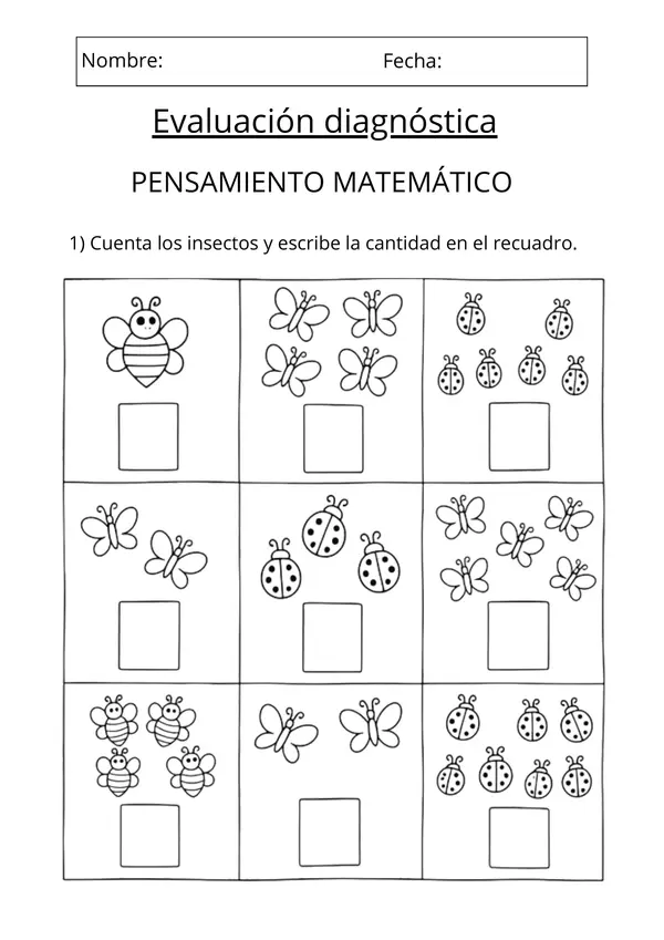 Evaluación diagnóstica NT2