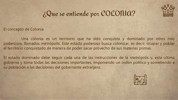 La colonizacion en Chile y America