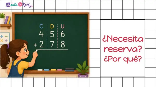 Adiciones con y sin reserva de 3 dígitos | Presentación PPT editable