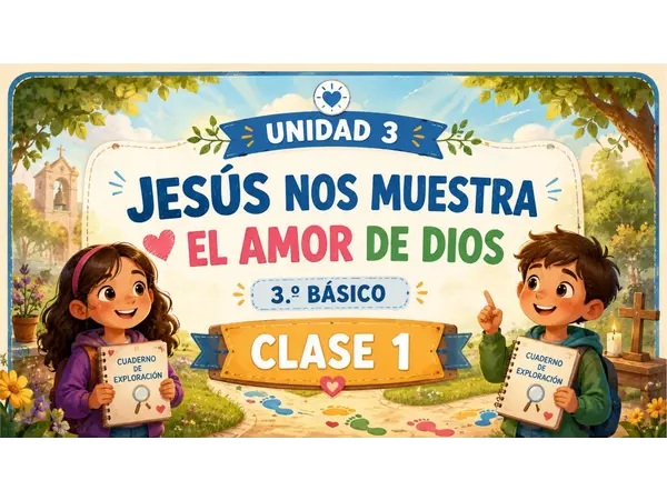 Unidad 3: Jesús nos muestra el amor de Dios