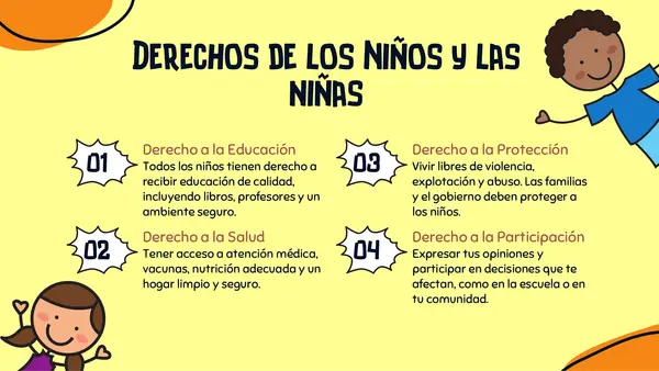 TALLER DIA DE LA NIÑEZ " CELEBRANDO TUS DERECHOS Y DEBERES"