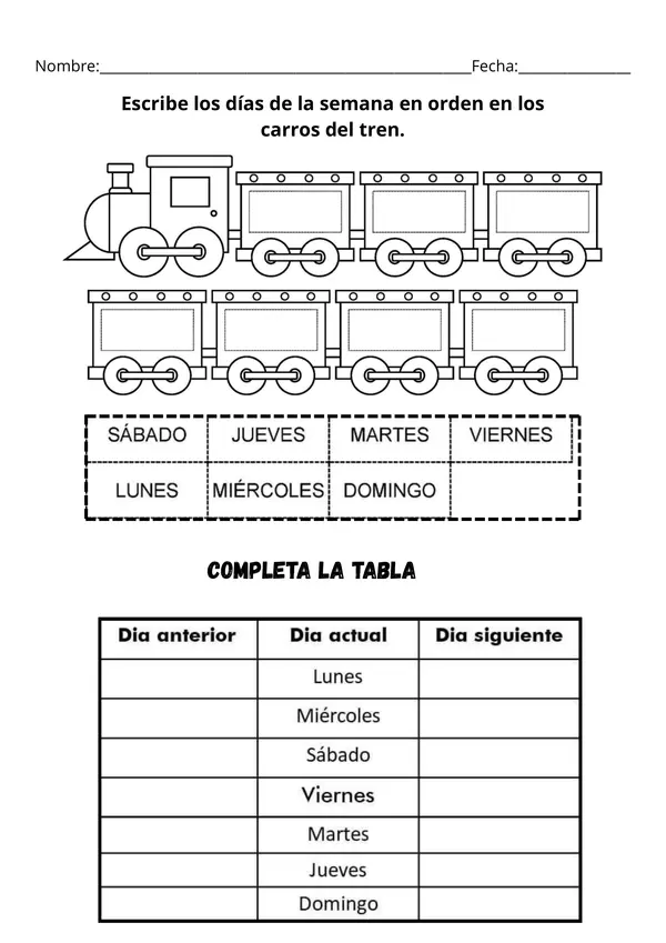Guía de actividades de DE HISTORIA : “UBICACION TEMPORAL” PRIMERO BÁSICO