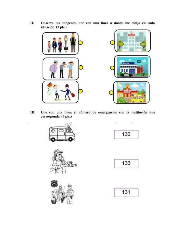 Evaluación Historia 1° Básico 