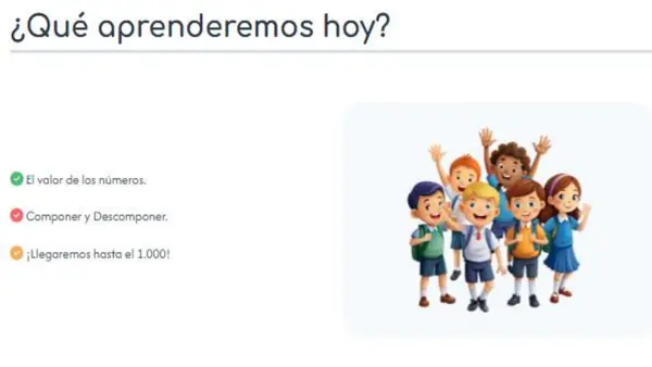 VALOR POSICIONAL TERCERO BÁSICO