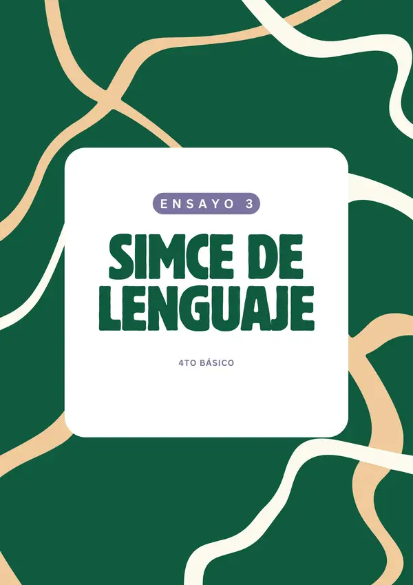 Ensayo SIMCE N°3: ¡De Einstein a Gabriela Mistral!