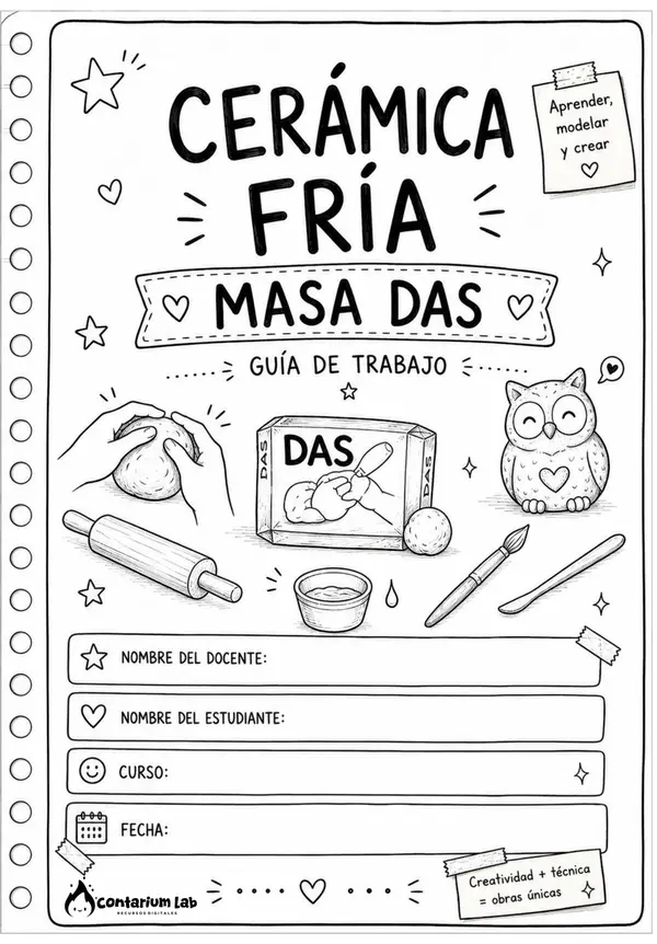 Masa DAS - Cerámica Fría (Como trabajar el material)