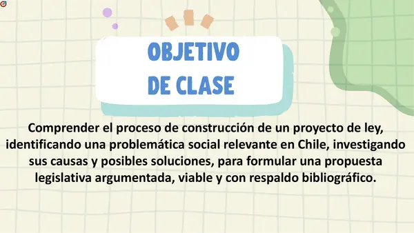 Confección de un proyecto de ley lectura y escritura especializada