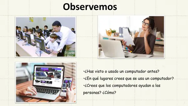 ✨ Unidad 1 de Tecnología (4 clases) ✨