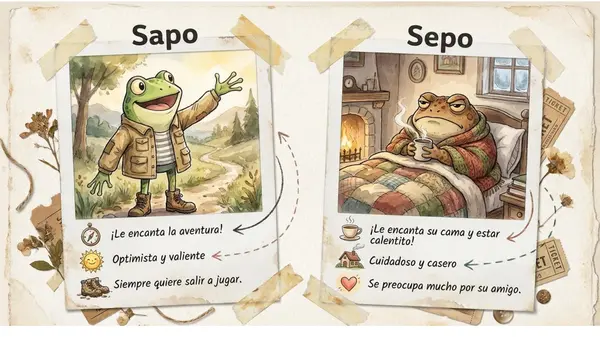 "Sapo y Sepo, un año entero"