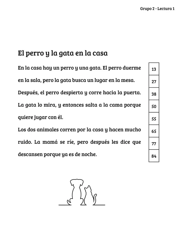 Pack de 6 textos de lectura diferenciada para 2° básico