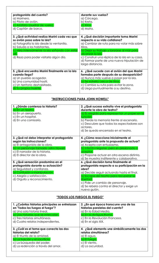 Prueba lectura - Todos los fuegos el fuego