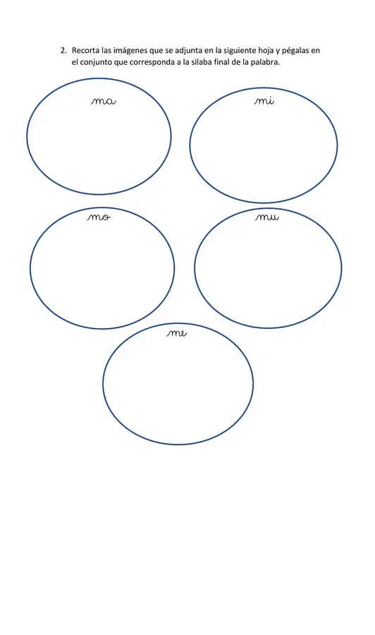 IDENTIFICACIÓN SONIDO FINAL SILÁBICO CON M