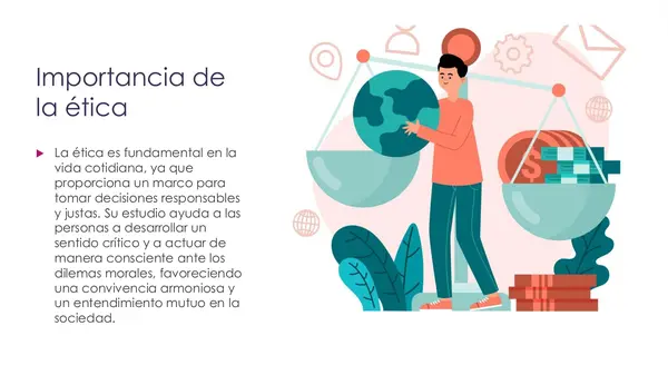 PPT EDITABLE sobre la ética y moral