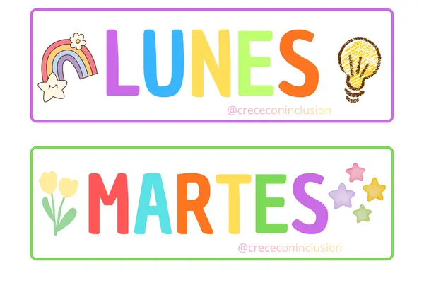 Días de la Semana
