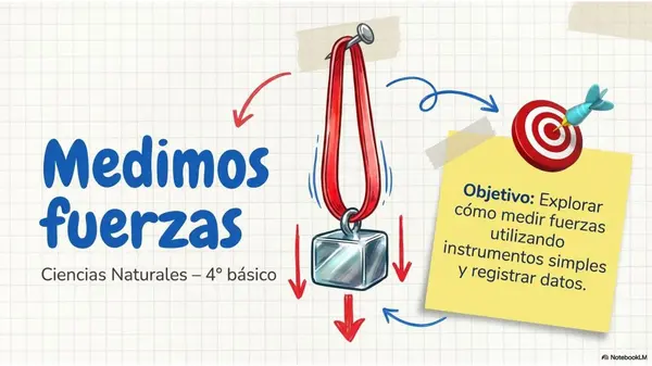 Clase 4 Unidad de Fuerza: Diapositivas Ciencias Naturales | 4° Básico