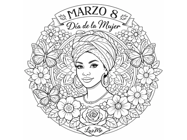 MANDALAS DÍA DE LA MUJER