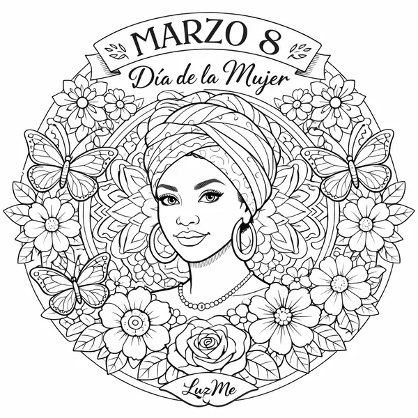 MANDALAS DÍA DE LA MUJER