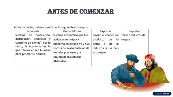 Mercantilismo en la edad moderna 