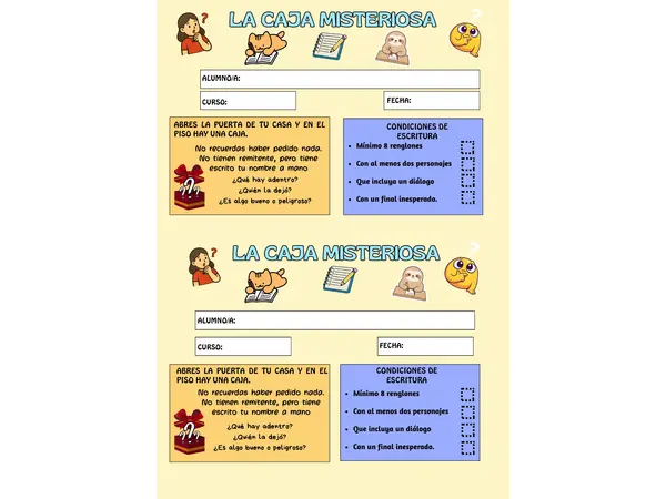 "La caja misteriosa"