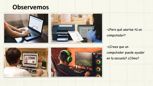 ✨ Unidad 1 de Tecnología (4 clases) ✨