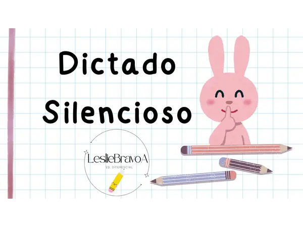 🩷✨ DICTADO SILENCIOSO – SÍLABA R ✨🩷 EDITABLE