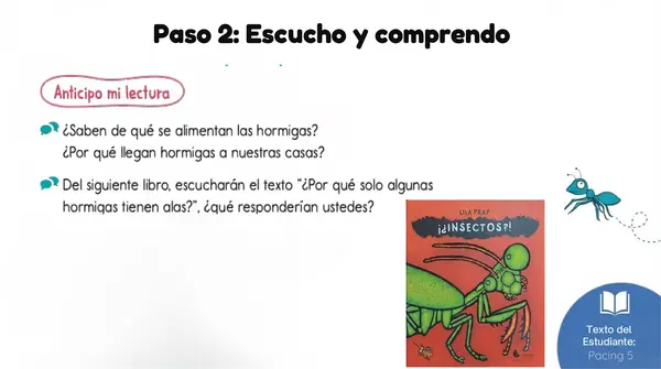 Lección 1 "Insectos sorprendentes" 2° basico - Leo Primero