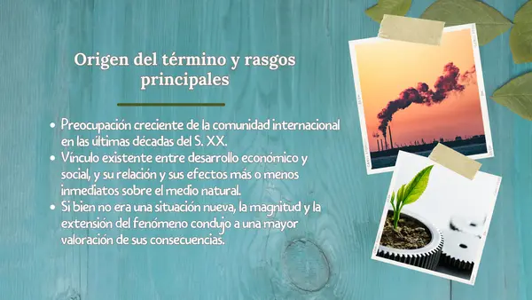 Desarrollo sostenible