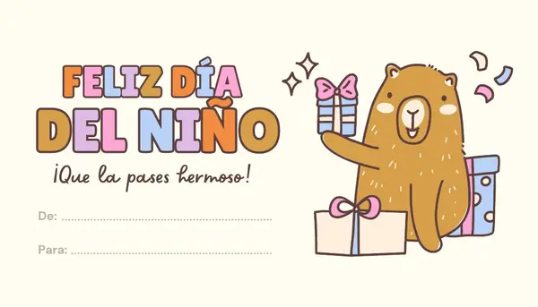 ETIQUETAS DÍA DEL NIÑO