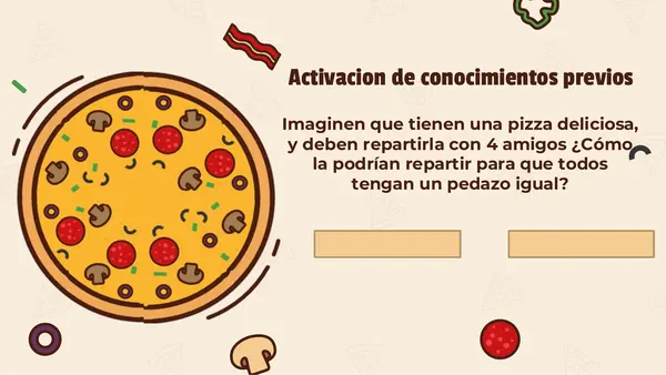 Leer y representar fracciones 4º básico