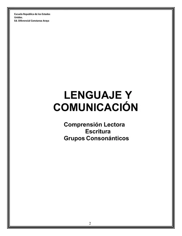 grupo consonantico 