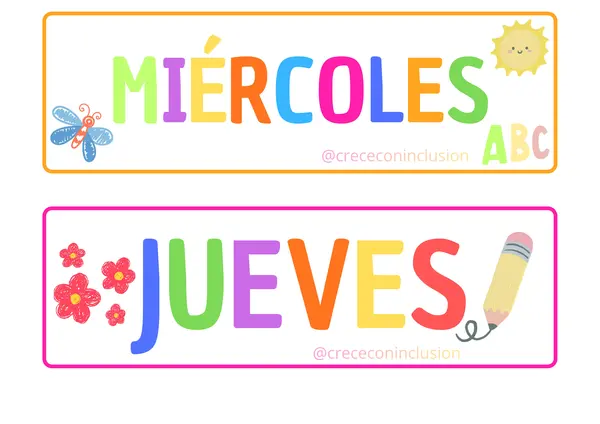 Días de la Semana