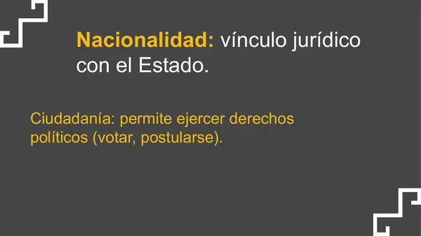 clase de ciudadanía en Chile