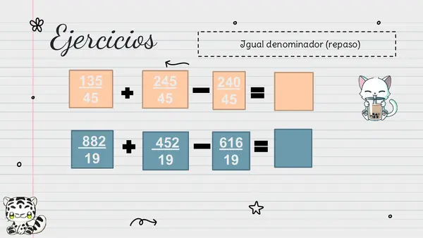 clase 1  matemáticas "fracciones" 5to básico 