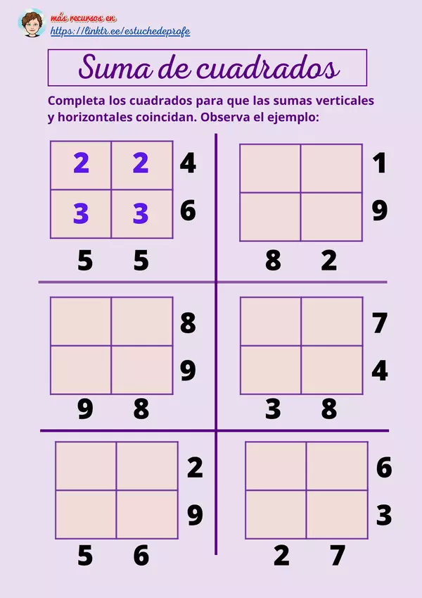Suma de cuadrados parte 2