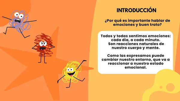 Pack Taller de Regulación Emocional y Buen Trato (Presentación, Dinámicas, Tríptico)