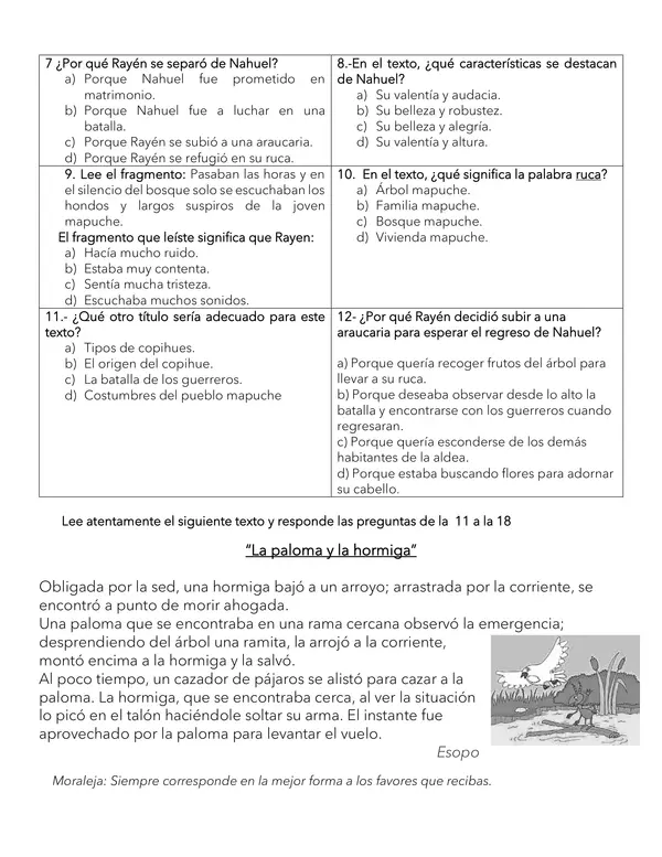 textos literarios y no literarios