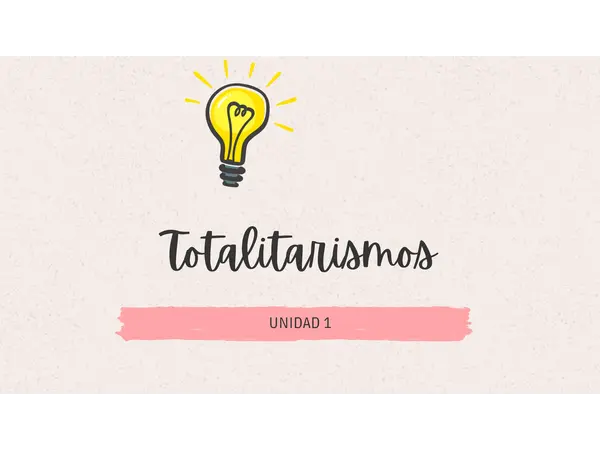 Totalitarismos