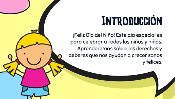 TALLER DIA DE LA NIÑEZ " CELEBRANDO TUS DERECHOS Y DEBERES"