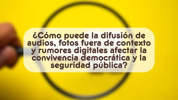 Noticias falsas y Desinformación | Educación Ciudadana