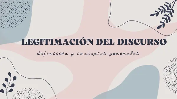 Material Gratuito: Legitimación en el Discurso (Análisis Crítico - 3° Medio)