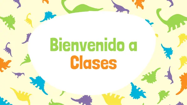 clase de conocernos, temática dinosaurio con preguntas sobre gustos, intereses y preferencias 