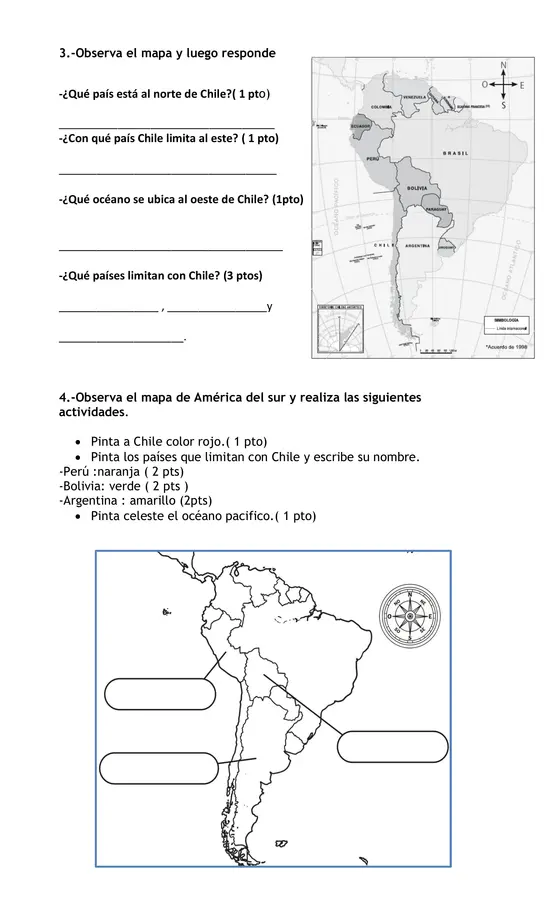 evaluación Historia 2º básico
