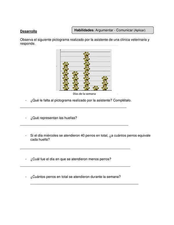 Pictogramas 4to básico