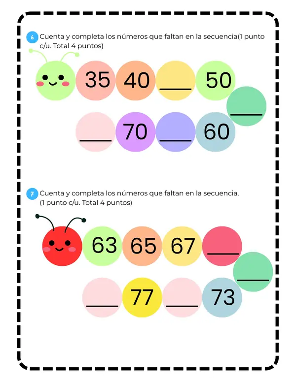 Evaluación Sumativa de Matemática - 2° Básico (Números, Geometría y Datos)