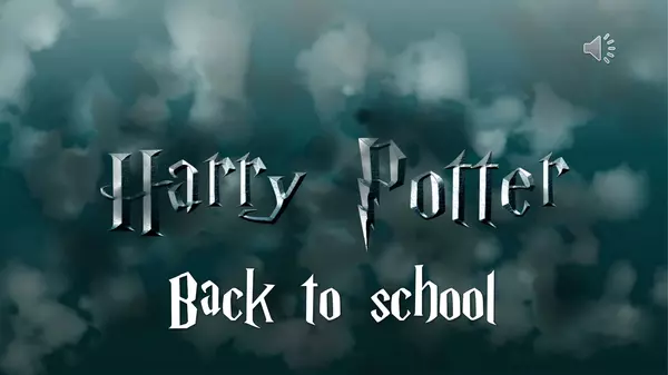 Harry Potter back to school 